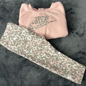 Cute baby Nike set, size 12 months